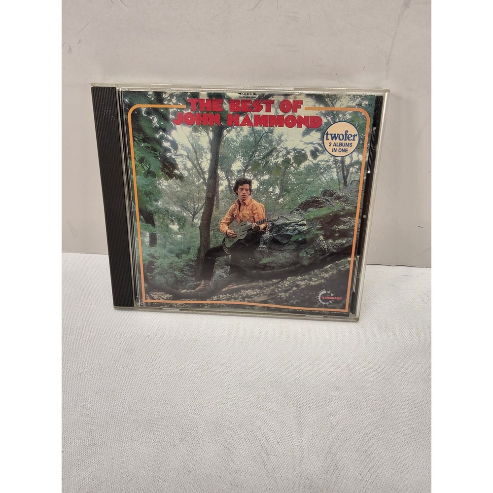 The Best of John Hammond Vanguard Records CD Twofer 22 Tracks VCD-11/12 Blues